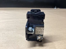 PUSHMATIC 20 AMP P120 SINGLE POLE 120 VOLT CIRCUIT BREAKER #110F237*CO