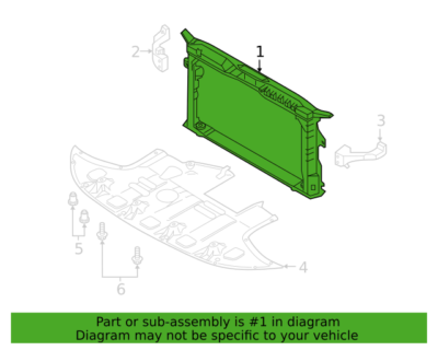 うらん ⭐GENUINE⭐ Radiator Support for 2019-2022 Hyundai Veloster