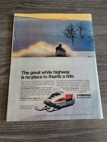 JANUARY 1971 SNO-MOBILE TIMES Snowmobile Magazine - Imagen 2 de 3