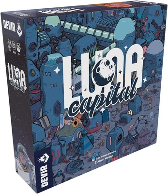 Luna Capital Board Game - Devir Games - New, Sealed - Ships Fast