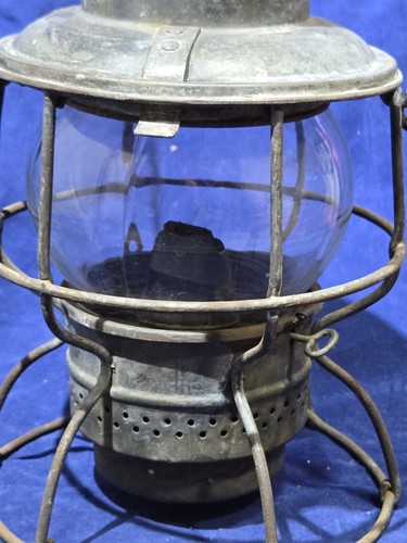 Antique 1925 Armspear Railroad Kerosene Lantern with Clear Glass Globe - SAL.RR - Picture 2 of 11