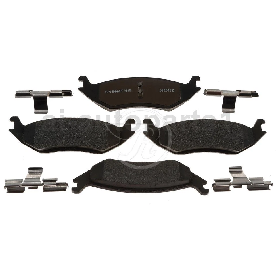 Kit de pastillas de freno delanteras traseras para Dodge Durango 2003 2004 2005 2006 Foto 3 de 4