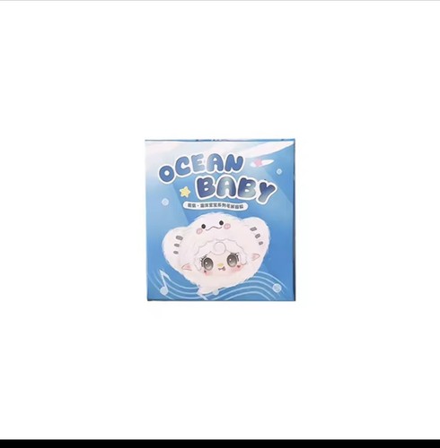Yooki Ocean Baby Serie Boite Aveugle Pendentif En Vinyl Poupée En Peluche Sac De - Imagen 4 de 7