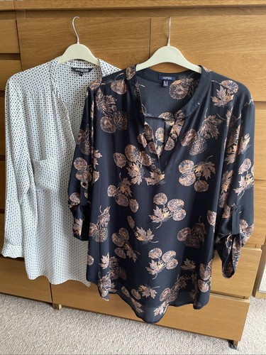 TWO LADIES BLOUSES SIZE 22