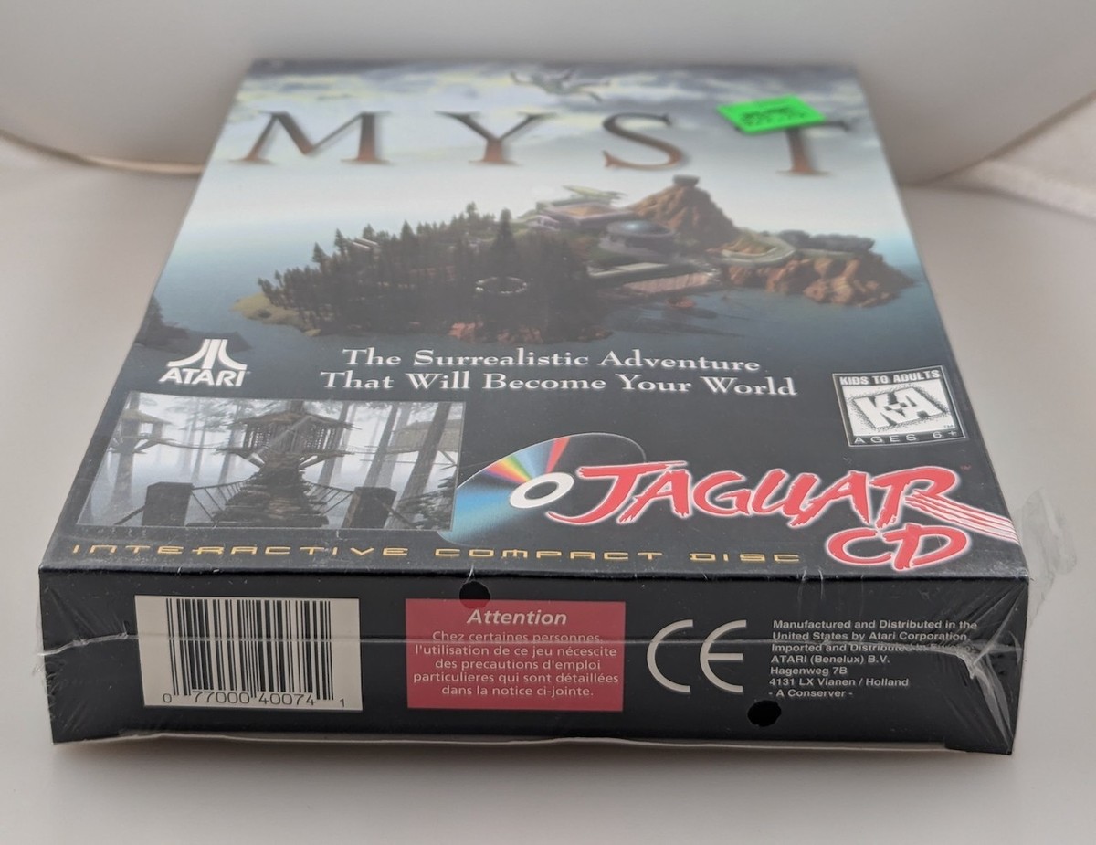 Nintendo Switch ATARI JaguarCD MYST Nintendo Switch ATARI JaguarCD MYST MYST Brand New Sealed
