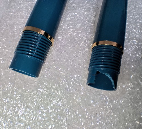 Sheaffer Stift Teile Reparatur Posten - blaue Abschnitte & Feeder - Schule / kein Unsinn - Bild 4 von 4