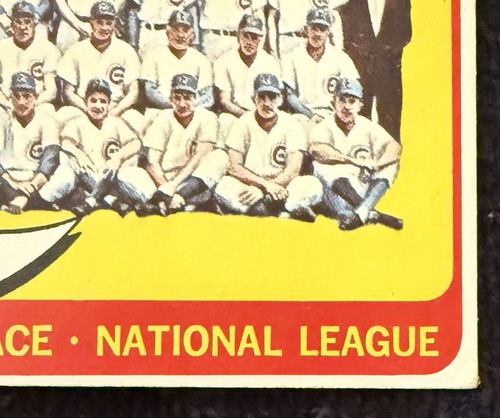 1965 Topps 91 ⚾️ Chicago Cubs Team ⚾️ Billy Williams • Larry Jackson • Ron Santo - Picture 5 of 6