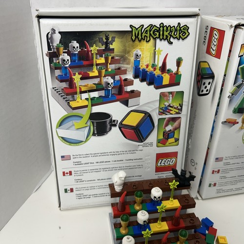LEGO Games Lot: Magikus (3836) & Robo Champ (3835) Complete Box & Instructions - Picture 8 of 9