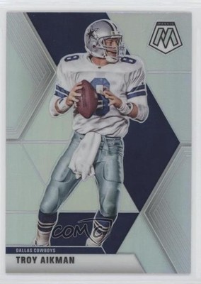 2020 Panini Mosaic Silver Prizm Troy Aikman #63 HOF 01zi