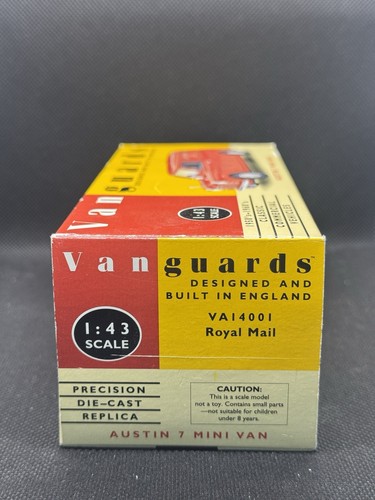 Vanguards Corgi 1:43 Austin 7 Mini Van Royal Mail VA14001 - Picture 3 of 4