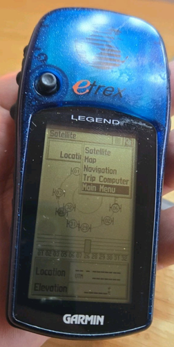 Garmin eTrex Legend Handheld GPS Unit Tested Works Hiking Navigation - Picture 3 of 8