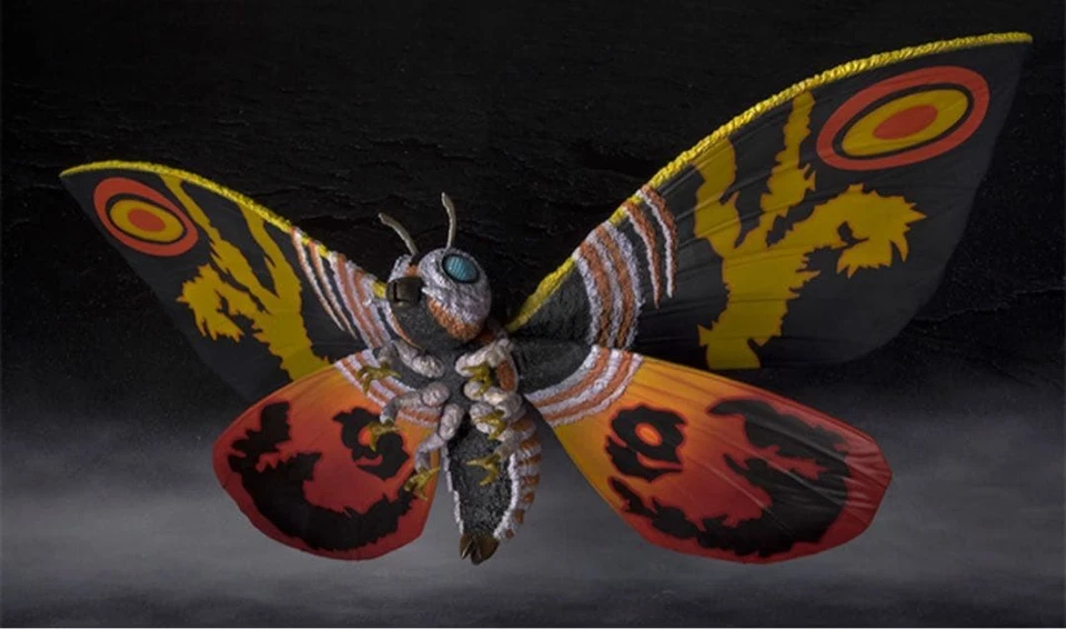 BANDAI S.H. Monster Arts Mothra Adult & Larva Special Color Ver Figure 2017 New - Image 4 of 4