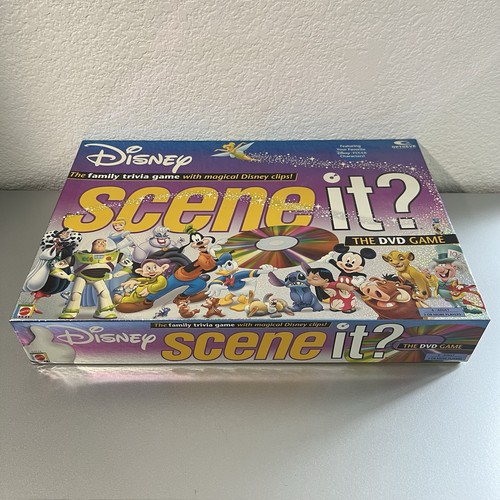Disney Scene It DVD Game COMPLETE ScreenLife 2004 Pixar Movies Trivia - Picture 4 of 8