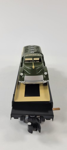 S-Gauge American Flyer 2219190 T-Rex Oil unloading Ramp & Flat Car w/Truck - NIB - Picture 9 of 12