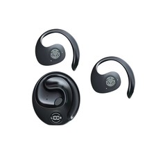 Ear Hook Mini Bluetooth 5.3 Headset Earphones Earbuds Stereo Bass Headphones