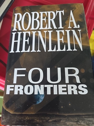 Robert A. Heinlein Four Frontiers SFBC Hardcover Rocketship Galileo Red Planet