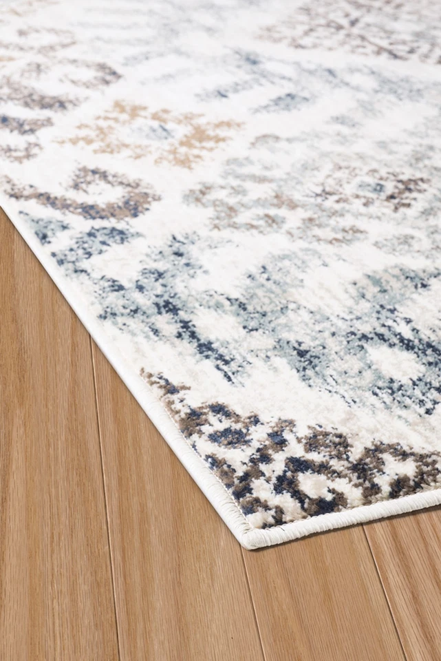 2x3 United Weavers Blue Nature Print Door Mat 3001-00260 - Aprx 1' 10" x 3' - Image 3 of 3