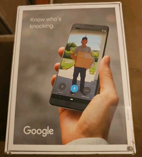 Google Nest Hello WIRED Video Doorbell NEW SEALED