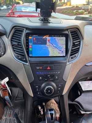 64G Car Stereo Radio For Hyundai Santa Fe IX45 2013-18 Carplay Android15 Sat Nav
