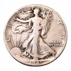 1941 P Walking Liberty Silver Half Dollar 50 C Coin