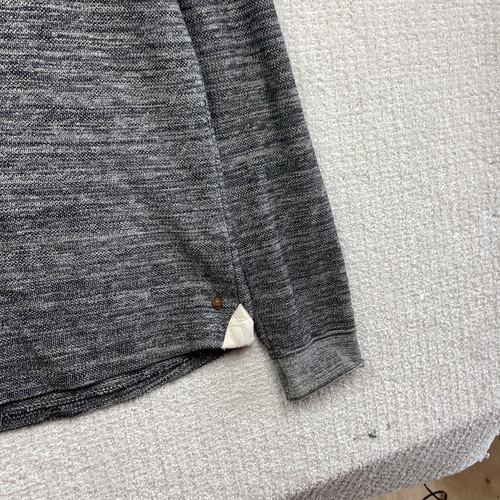Scotch & Soda Sweater Retro De Luxe Sweatshirt Pullover Men Sz Large Grey Pocket - Foto 4 di 14