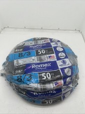 Southwire 63949232 50 ft. 8/3 Black Stranded CU SIMpull NM-B Wire