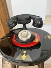 Antique Art, Deco, Rotary Dial Western Electric Monophone Telephone