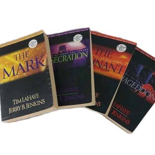 Bundle Of 4 Books Left Behind S Series 8,9,10,11 By Tim Lahaye & Jerry B Jenkins - Picture 1 of 13