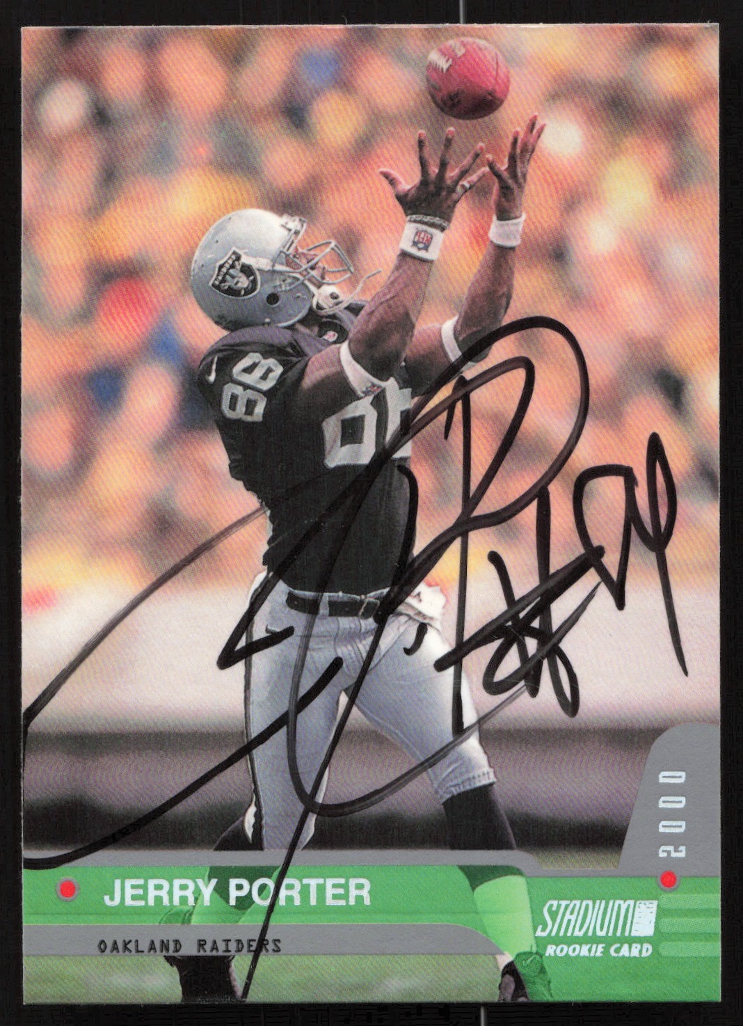 Jerry Porter Stadium Club #156 Base
