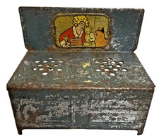 Vintage Little Orphan Annie Dog Tin Toy Stove