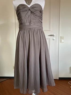 Corsagenkleid Von H&M In Gr.40 wNEU Chiffon, Weit Schwingend, Party, Greige
