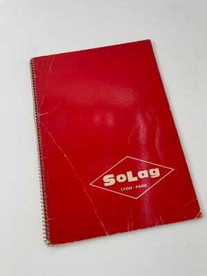 SoLag France Printing Equipment Supply Catalog Letterpress Print Shop