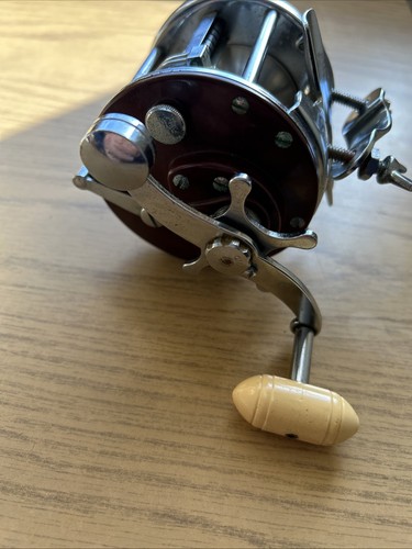 VINTAGE PENN PEER NO. 209 LEVEL WIND CASTING REEL - Bild 5 von 6