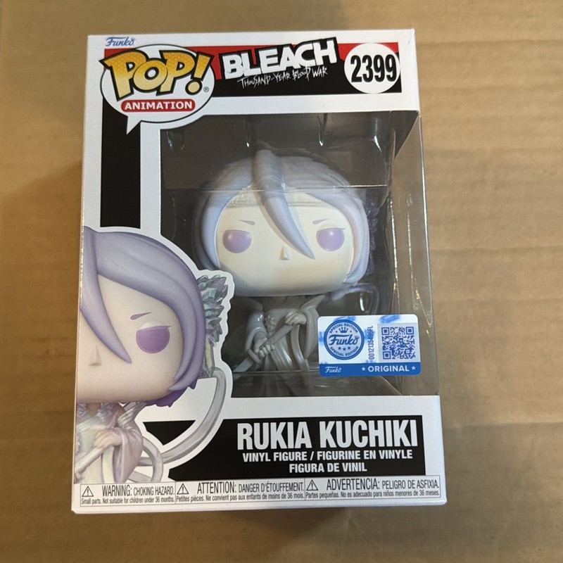 Funko POP! Bleach Rukia Kuchiki Bankai #2399 Funko Exclusive W/ Protector