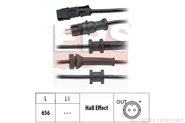 EPS Sensor DrehzahlfüHler Hinten Passend FüR Renault Laguna II BG0/1_ Brandneu-image