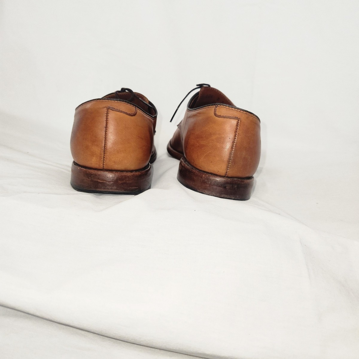 Allen Edmonds Clifton Cap Toe Derby Shoes Walnut Sz 10.5 D