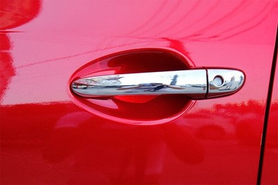 Chrome ABS Door Handle Molding Trim Cover For Mazda 2 Demio DJ/DL 2015-19 Parts