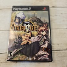 Atelier Iris Eternal Mana Sony PlayStation 2 PS2 RPG NIS America CIB SLUS 21113