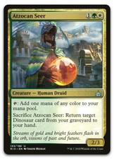 Atzocan Seer #153 (NM) Rivals of Ixalan RIX Magic MTG
