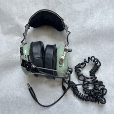 David Clark Model H10-76 Military Aviation Headset w/Microphone Oregon Aero READ