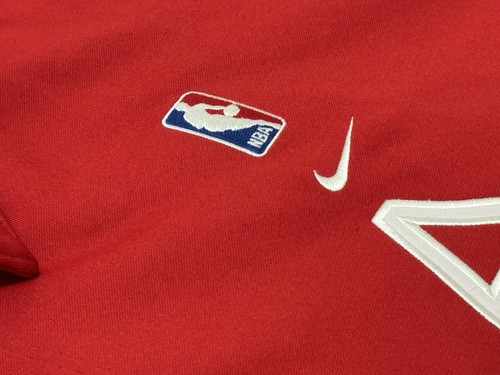 VTG Nike NBA Rewind Embroidered 1966 Philadelphia 76er Warmup Jersey Iverson 4XL - Picture 7 of 20