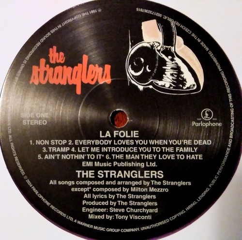 The Stranglers - La Folie Vinyl, LP, Album, Limited Edition, Reissue, Stereo, Pi - Imagen 2 de 5
