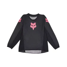 FOX RACING KIDS GIRLS BLACKOUT JERSEY BLK/BLK - KM