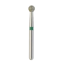 Multi-Use Dental Diamond Burs Round Friction Grip FG 801/023C Coarse Grit Green
