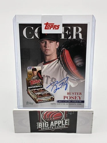 2026 Topps Series 2 - Cover Athletes Autographs Buster Posey #COVR-BP (AU)