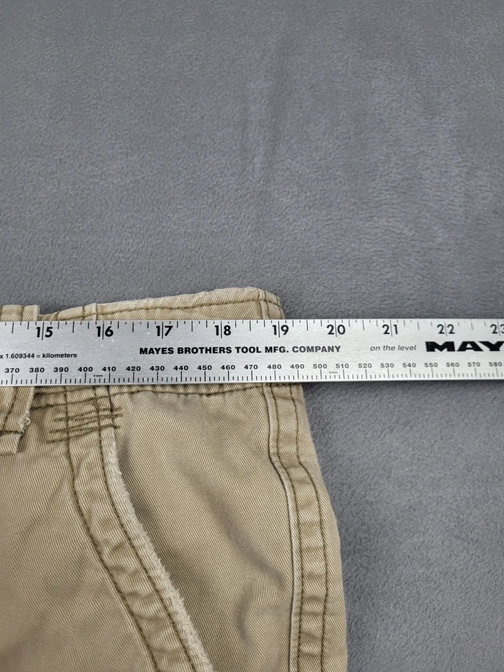 Hollister Cargo Short Mens 36 Brown Heavyweight Rugged Outdoor Hiking Camping - Image 3 of 4