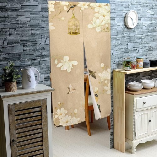 Tenda da Porta Giapponese Tipo Lungo Noren Stile Giapponese Trattamento Finestre Appendi... - Foto 6 di 8