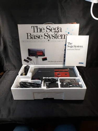 Sega Master - Consola Sega Base System en Caja con Manual, Completa - Probada.