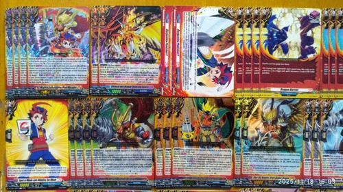 Cardfight Vanguard CFV Deck DZ-TB01 Buddyfight Deck Gao Mikado Dragon World - Picture 5 of 5