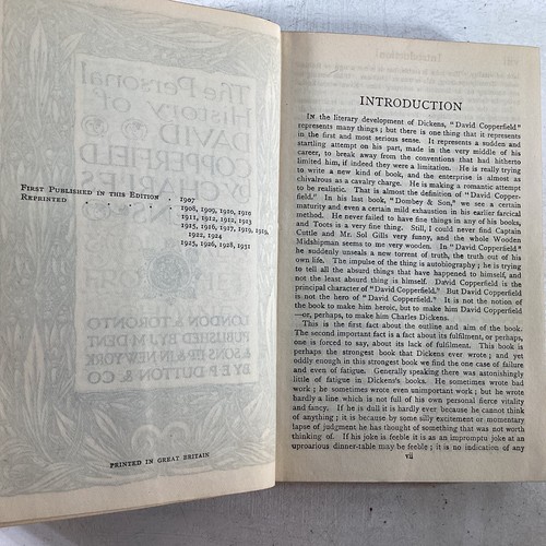 The Personal History of David Copperfield by Charles Dickens 1931 HC J. M. Dent - Picture 11 of 11